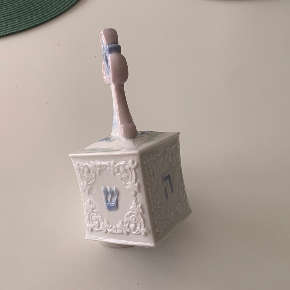 Lladro Dreidel with base - RETIRED